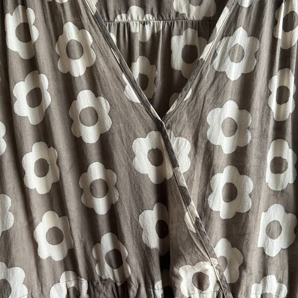 Christy Dawn The Dawn Dress Mocha Daisy Large - Picture 3 of 5